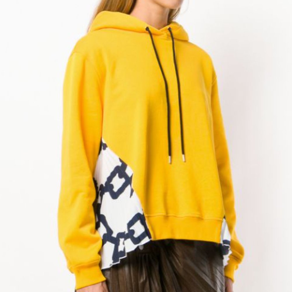 MSGM Yellow Hoodie